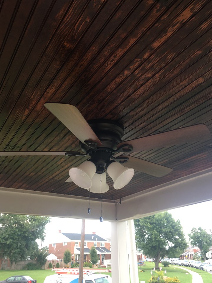 front porch ceiling fan