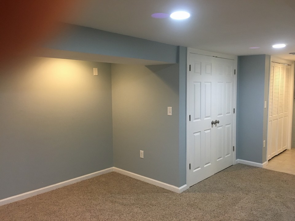 basement could be used as 4th bedroom