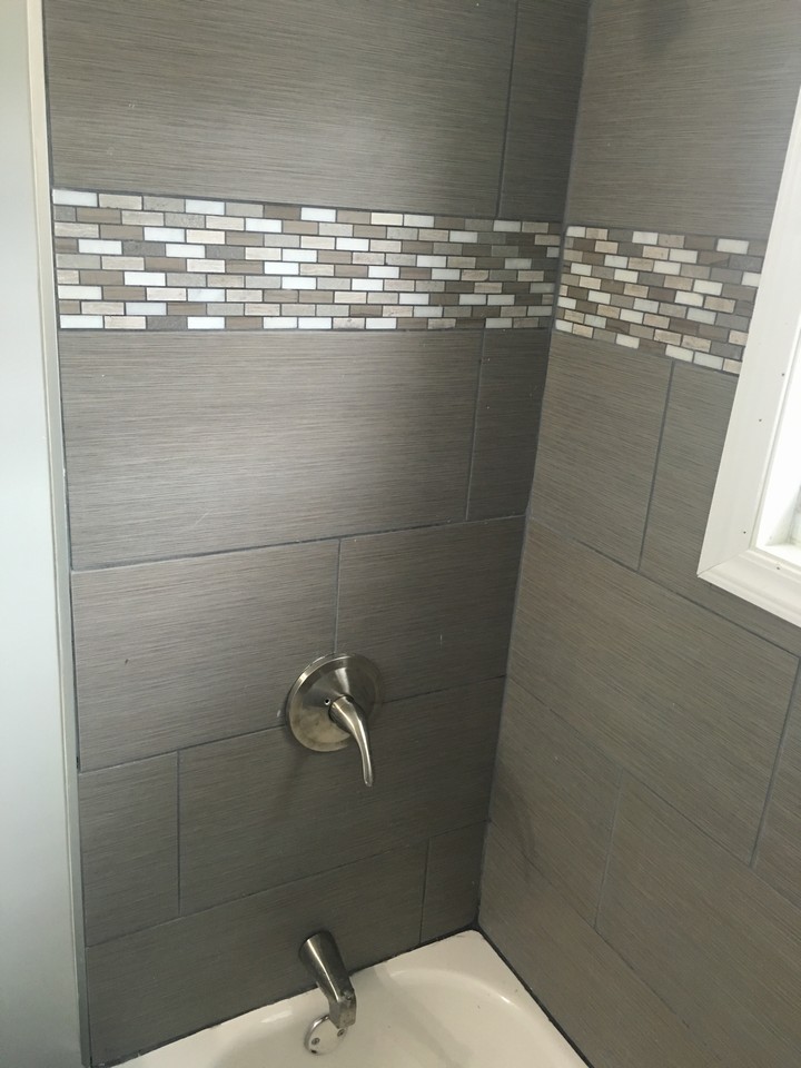 beautifully updated bathroom
